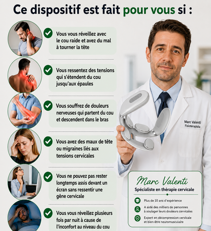 Retrouvez enfin un cou détendu et un esprit apaisé avec ZenchRelief™ NerveReset